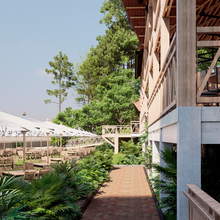 Salón de Eventos - Entrada Peatonal